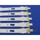 SAMSUNG UN40MU6300F LM41-00120S + LM41-00120R LED STRIP BACKLIGHT KIT NEW