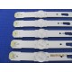 SAMSUNG UN40MU6300F LM41-00120S + LM41-00120R LED STRIP BACKLIGHT KIT NEW