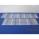 SAMSUNG UN55J6520AF UN55J6500 V5DF-550DCA-R2 + V5DF-550DCB-R2 LED STRIP BACKLIGHT KIT NEW