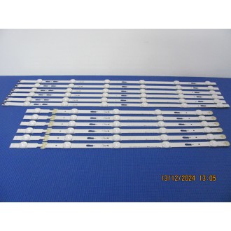 SAMSUNG UN55J6520AF UN55J6500 V5DF-550DCA-R2 + V5DF-550DCB-R2 LED STRIP BACKLIGHT KIT NEW