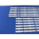 SAMSUNG UN55J6520AF UN55J6500 V5DF-550DCA-R2 + V5DF-550DCB-R2 LED STRIP BACKLIGHT KIT NEW