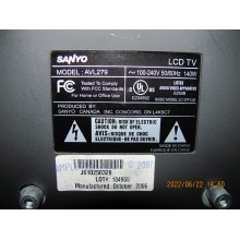 SANYO AVL279 KIT DE REPARATION