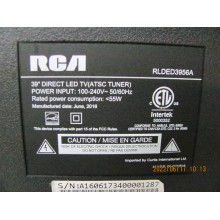 RCA RLDED3956A RIT DE REPARATION (ALLUME PAS)