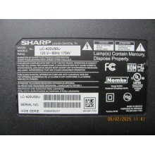 SHARP LC-42SV50U KIT DE REPARATION