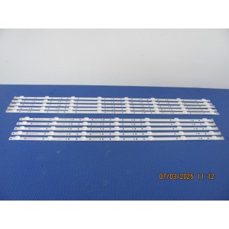 LG 65UJ620V 65UJ6200 SW65D07L-ZC22AG-08- 303SW650040 5850-W65009-LP00 D-ZQ081 90544-659AH3 SW65D08R-ZC22AG-08 LED STRIP KIT NEW