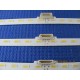 SAMSUNG UN75RU800DF UN75RU9000F UN75RU8000F 58 LEDS (3 VOLT) LED STRIP BACKLIGHT KIT NEW