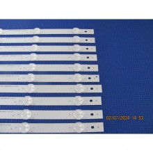 HISENSE 55R6107 SVH550AQ0_REV00_RJW1_7LEDX10_161108 (3 VOLT) LED STRIP BACKLIGHT KIT NEW