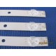 SHARP LC-40Q5020U JLD39681330-003BS-M JL.D39681330-003BS-M (3 VOLT) (3 PIN) LED STRIP BACKLIGHT KIT NEW