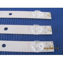 SHARP LC-40Q5020U JLD39681330-003BS-M JL.D39681330-003BS-M (3 VOLT) (3 PIN) LED STRIP BACKLIGHT KIT NEW