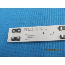 SAMSUNG QN75Q82BAF CT181101(L) INTERFACE LED STRIP BACKLIGHT