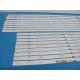 SONY XBR-65X800G KD-65XE9005 XBR-65X900E KD65XE9005 SBT65 750X18X1.0MM SBT65 480X18X1.0MM LED STRIP(12 VOLT) BACKLIGHT KIT