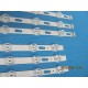 SAMSUNG UN65DU7100F JL.650J1330-408AL-M_V12 + JL.650J1330-408AR-M_V12 LED STRIP BACKLIGHT KIT NEW