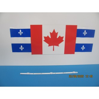 TOSHIBA 43LF421C19 REV.A SVK430AE1_WICOP_REV03_3LED_20161125 LED STRIP BACKLIGHT