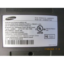 SAMSUNG LN40B530P7F VERSION: SQ02 KIT DE REPARATION