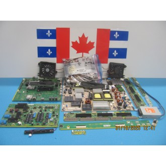 PANASONIC TC-P50GT30 KIT DE REPARATION(N'ALLUME PAS Y-SUSTAN BOARD HLH)