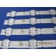LG 55UM7400PTA 55UM7400PLA 55UM7450PVA 55UM7650PSB 55UM7470PSA 55UM7520PSB 55UM7510PLA LED STRIP KIT NEW