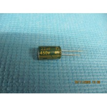 33UF 450V ELECTROLYTIC RADIAL CAPACITOR 105