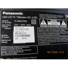PANASONIC TC-58GX700C KIT DE REPARATION