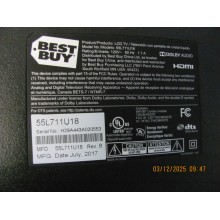 TOSHIBA 55L711U18 KIT DE REPARATION