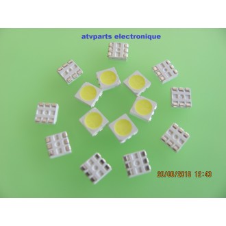 smd 5050 white light led diode high power super bright