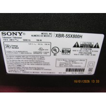 TV SONY XBR-55X800H DRIVER DERECHO MODIFICADO SOLO PARA PIEZAS