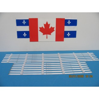 ONN 100012587 LB-GM3030-GJ0D22656X10MB29-R L LED STRIP BACKLIGHT KIT NEW