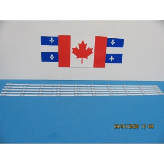 SHARP LC-50P66U P/N: JLD500A1330-003DS-M LED STRIP BACKLIGHT KIT NEW