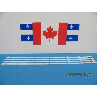 SHARP LC-43N6003U JL.D42581330-003AS-M JL.42581330-003AS-M/B LED STRIP BACKLIGHT KIT NEW