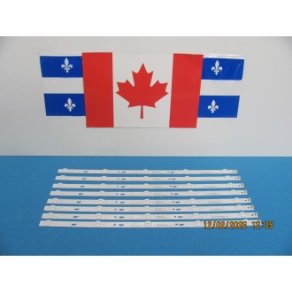 Hitachi 49D1600 49HR332M05A0 V3 V4 4C-LB490T-HR4 49E30 49E301 49U3600C 49L510U18 49FB3103 49U2200 LED STRIP KIT NEW