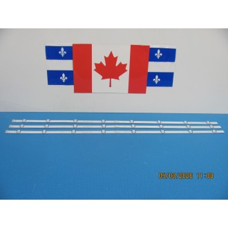 LG 43UH6100 43UH610T 43UH620V 43UH6207 43UH603V 43UH610V 43UF6407 43UF6409 43UH6030 43UH619V 43LH604V LED STRIP KIT NEW