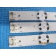 LG 43UH6100 43UH610T 43UH620V 43UH6207 43UH603V 43UH610V 43UF6407 43UF6409 43UH6030 43UH619V 43LH604V LED STRIP KIT NEW