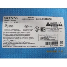 SONY XBR-43X800H KIT DE REPARATION (MICHEL)