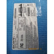 SONY XBR-65X900H KIT DE REPARATION (MICHEL)