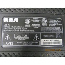 RCA RLDED5078A KIT DE REPARATION(NO PRENDE)