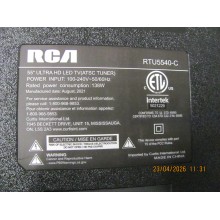 RCA RTU5540-C AUGUST.2021 KIT DE REPARATION( LEDS HLH)