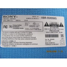 SONY XBR-55X950G KIT DE REPARATION (ÉCRAN HLH)