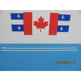 UN55D6900WF 2011SVS55_6.5K_V2_4CH_PV_LEFT100 + 2011SVS55_6.5K_V2_4CH_PV_RIGHT100 LED STRIP KIT NEW