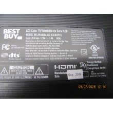 SHARP LC-43LBU711C KIT DE REPARATION(CON LA MADRE NO PRENDE LOS LEDS)