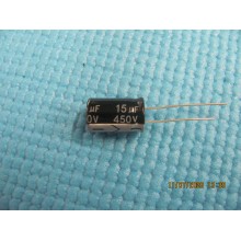 15UF 450V CONDESATEUR CAPACITEUR ELECTROLITIQUE 105C