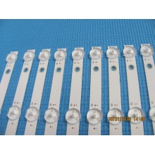 TOSHIBA 43L621U K430WDR A1 4708-K43WDR-A1213K11 LED STRIP BACKLIGHT KIT NEW
