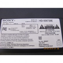SONY KD-55X720E SPEAKER