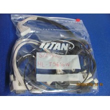 SAMSUNG HL-T5656W LVDS/RIBBON/CABLES