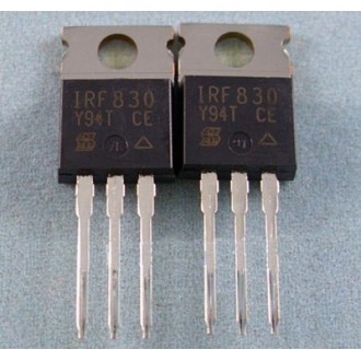 IRF830 4.5A, 500V, 1.500 Ohm, N-Channel Power MOSFET