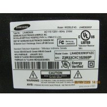 SAMSUNG LN46D630M3F VERSIO: SQ01 SST460_12A01