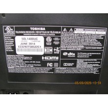 TOSHIBA 50L1400UC PK101W04801 SR040T VTV-L40617 REV:1 KIT DE REPARATION