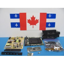 TOSHIBA 49L621U SBB55T VTV-L55730 REV:1 PK101W12301 KIT DE RÉPARATION (TODO OK) LEDS HLH