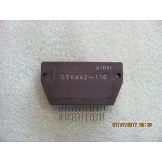 STK442-110 Encapsulation:SIP-ZIP SANYO IC