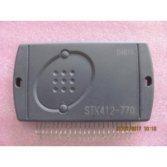 STK412-770 Manufacturer:SANYO Encapsulation:MODULE Two-Channel Shift Power