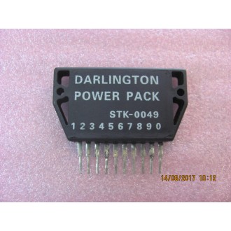 STK-0049 STK0049 Encapsulation:SIP-ZIP OUTPUT STAGE OF AF POWER AMP