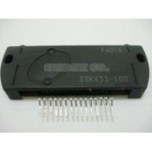 STK433-100 IC Thick-Film Hybrid IC 2-channel class AB audio power IC, 100W100W